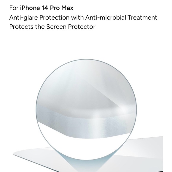 ZAGG iPhone 14 Pro Max (glass elite anti-glare screen protector) NWT - Picture 10 of 11